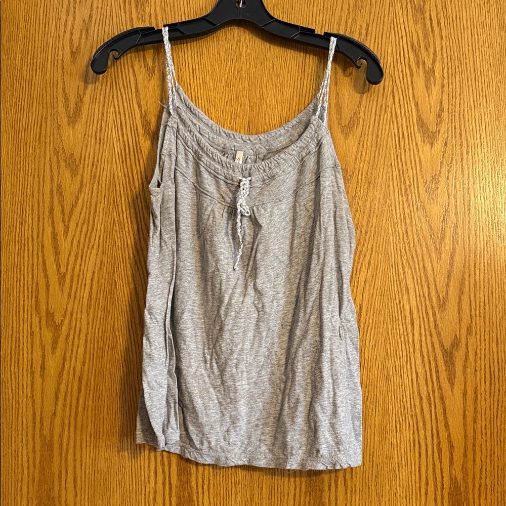 Aeropostale Light Gray Camisole Top